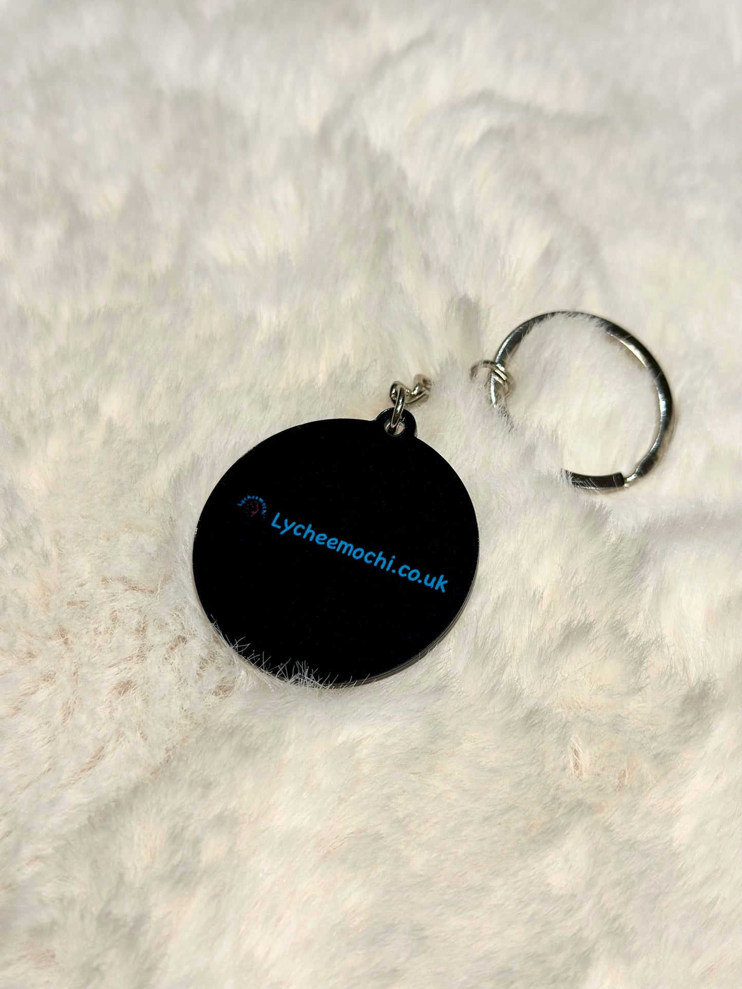 Lycheemochi® Exclusive Acrylic Keychain | Lightweight Kawaii Accessory from London