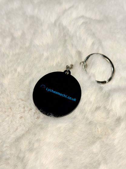 Lycheemochi® Exclusive Acrylic Keychain | Lightweight Kawaii Accessory from London